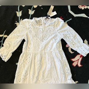 Banana republic eyelet lace babydoll dress xxs
